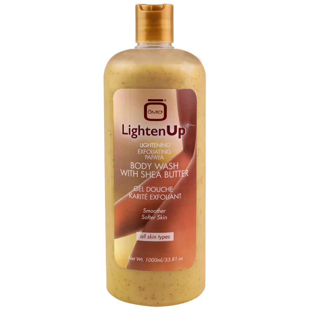 LightenUp Exfoliating Body Wash 33.8 Fl oz / 1000 ml Formulated to