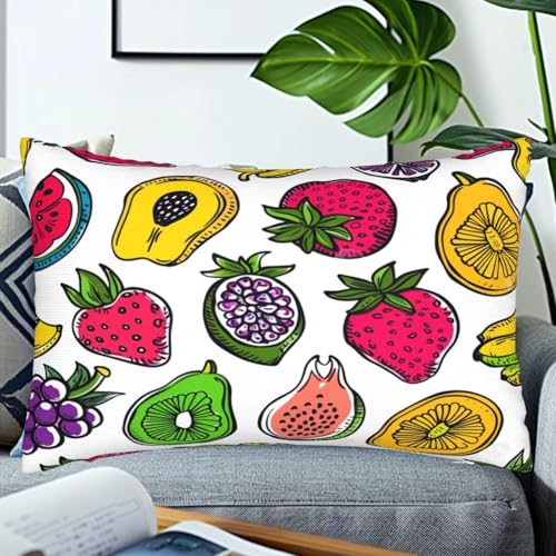 Taie oreiller rectangulaire 50x80 cm et housse de coussin canapé - 7