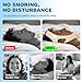 Holinee Anti Snoring Chin Strap, Chin Strap for Sleeping Adjustable High Elasticity Traceless, Comfortable Stop Snoring Solution, Breathable and Reusable Anti Snoring Devices for Men and Women (Beige)