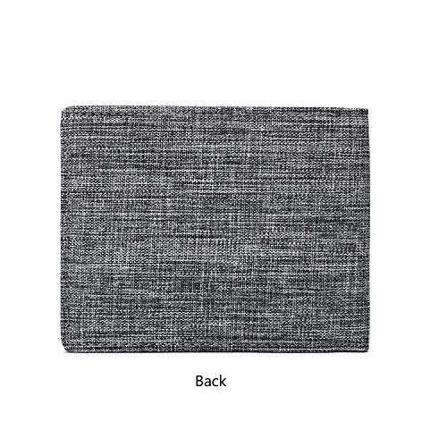 Image of Lanyani Minimalist Fabric Wallet Bifold RFID Blocking