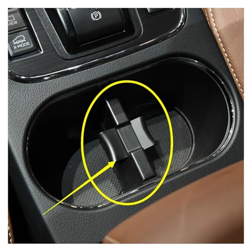 Séparateur d'insertion de porte-gobelet console centrale fixe pour gobelet instable - 5