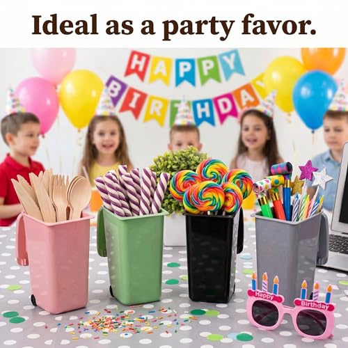 Canecas de basura de escritorio mini pack 12 unidades miniatura 7