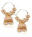YouBella Ethnic Jewelry Bollywood Traditional Indian Pearl Jhumki Earrings for Women and Girls