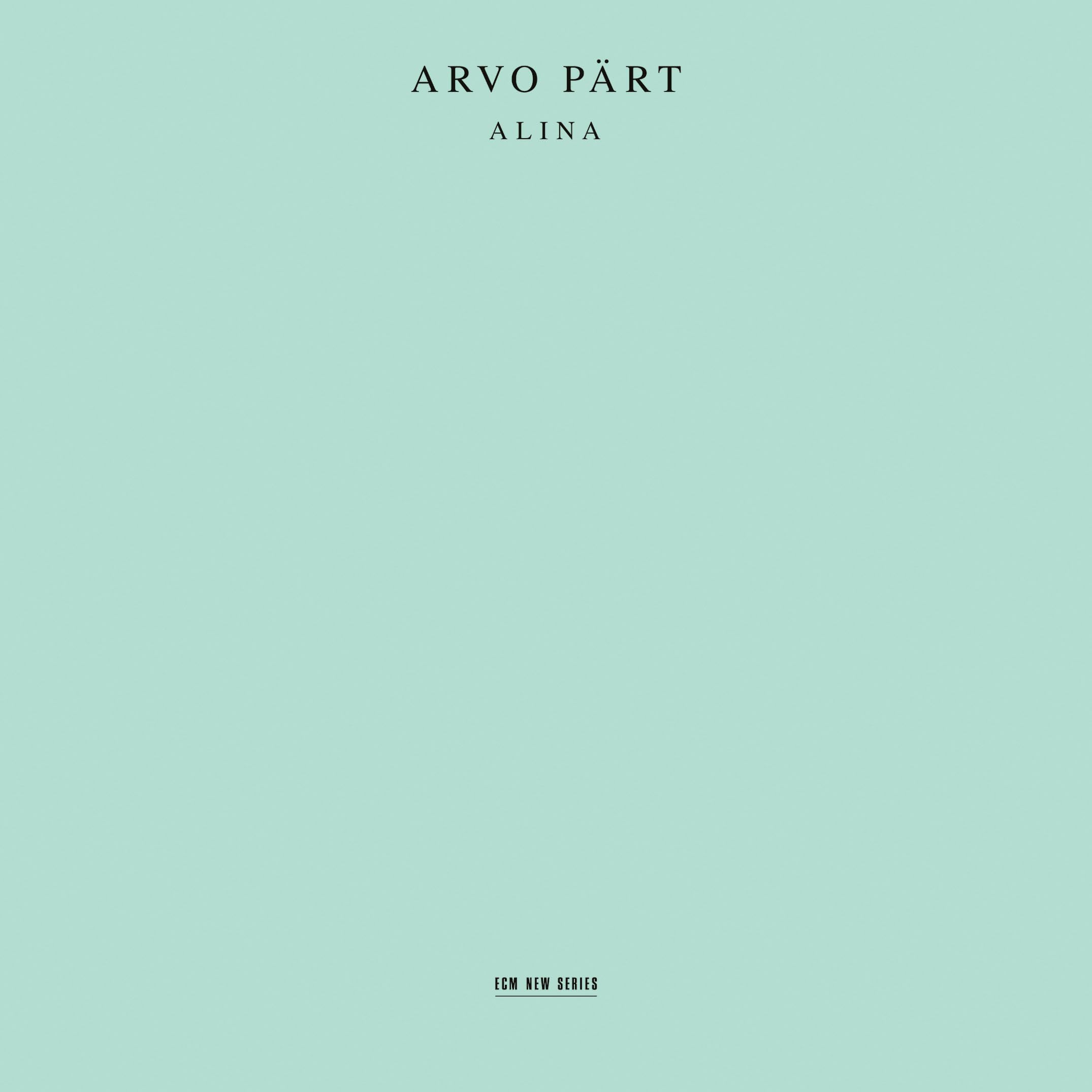 Arvo Pärt: Alina