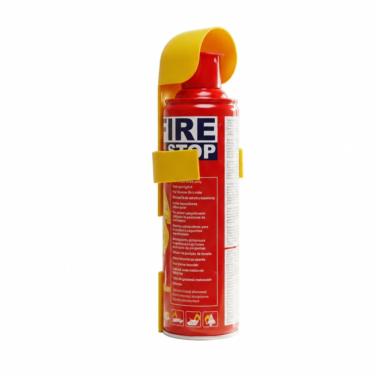 Arron Fire Stop Car and Home Fire Extinguisher - VariEx, with Mounting Bracket for Home, Kitchen, Car, Grills, EV - Small Portable Preventive Solution for A, B, C, K Fires.-picture-16
