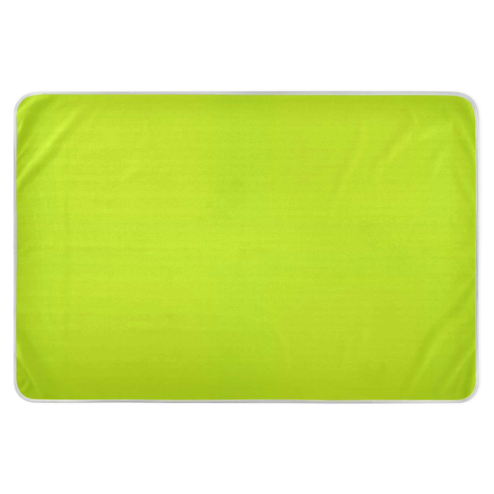 Protège-matelas pour adultes vert citron lavable et résistant