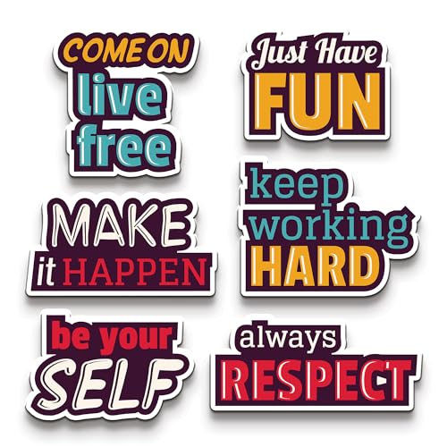 SHAIVYA Fridge Magnets Refrigerator Stylish Set Cute Design for Home Kitchen and Office Decoration Multicolor Set of 6