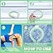 Neck Cooling Tube, Reusable Wearable Cooling Neck Wraps for Summer Heat, Cooling Starts at 28°C, Relief for Hot Flashes and Fever Smart ice Neckband for All Sports Outdoor Activities (1 Green)