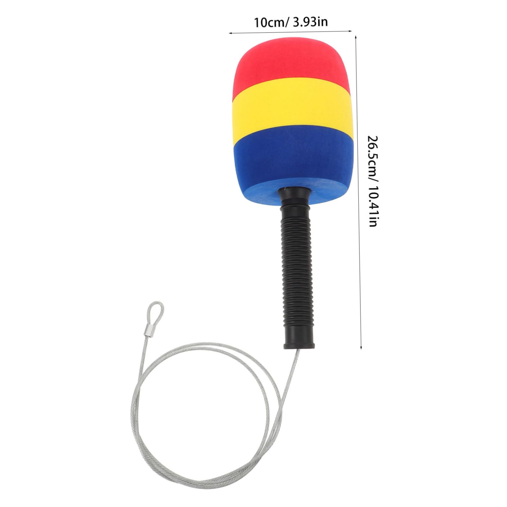 Toddmomy Giocattolo del Gioco del Martello 2 Pezzi in Spugna e Plastica per Bambini, Leggero e Resistente per Feste e Giochi Arcade
