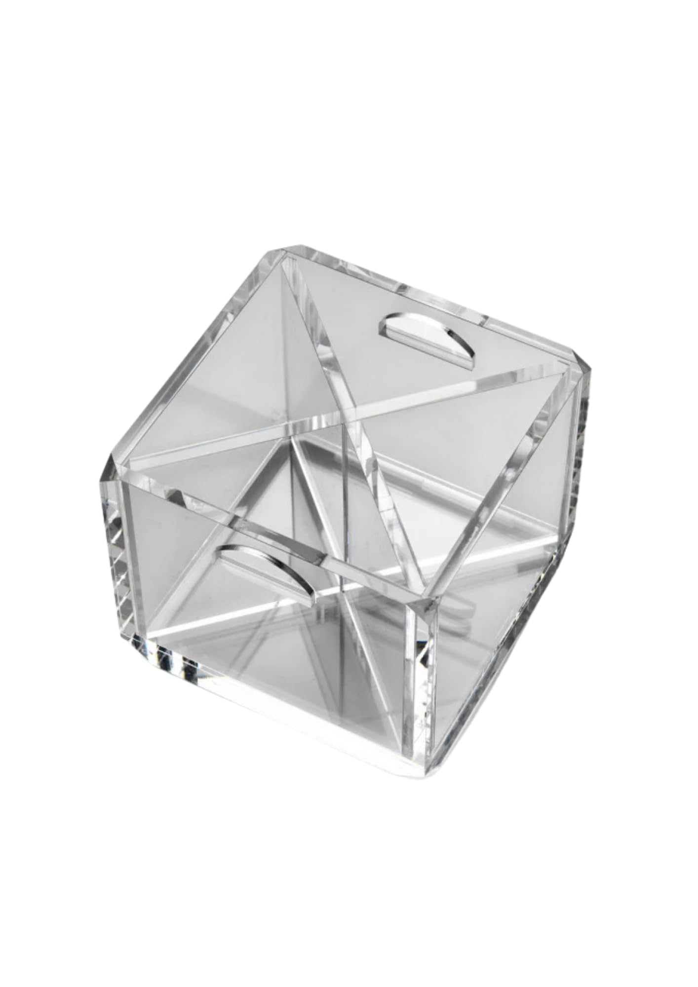 PICNIC PORTA POSATE 20X20X17 CM TRASPARENTE MARIOLUCA GIUSTI