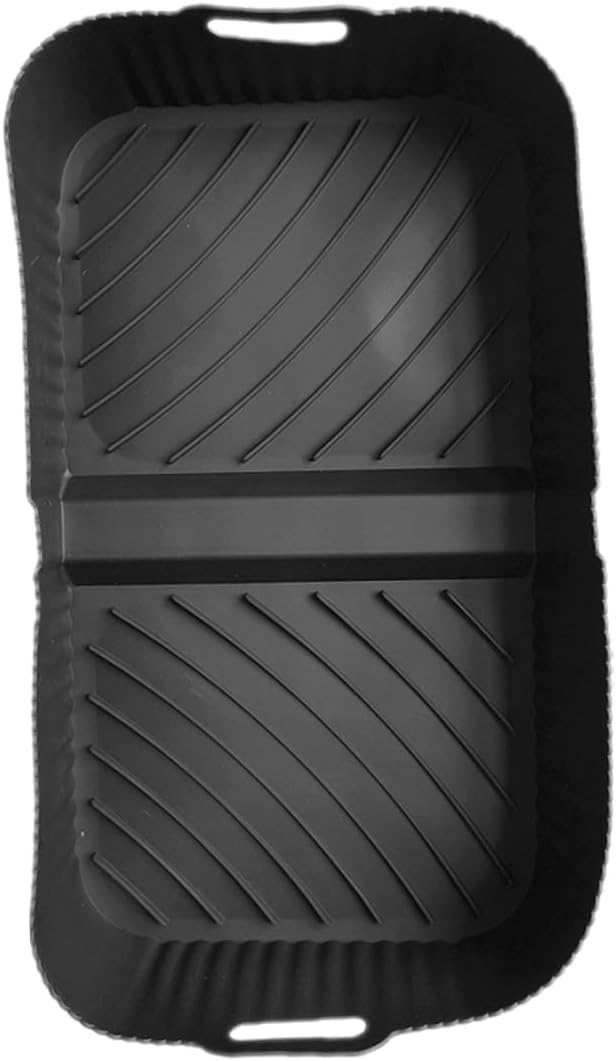 NUOBESTY Air Fryer Liner Air Fryer Tray Air Fryer Reusable Liners Air Fryer Inserts Air Fryer Accessories Liners for Air Fryer Basket Air Fryer Safe Bowl Cake Baking Basket Black NUOBESTY Air Fryer Liner Air Fryer Tray Air Fryer Reusable Liners Air Fryer Inserts Air Fryer Accessories Liners for Air Fryer Basket Air Fryer Safe Bowl Cake Baking Basket Black