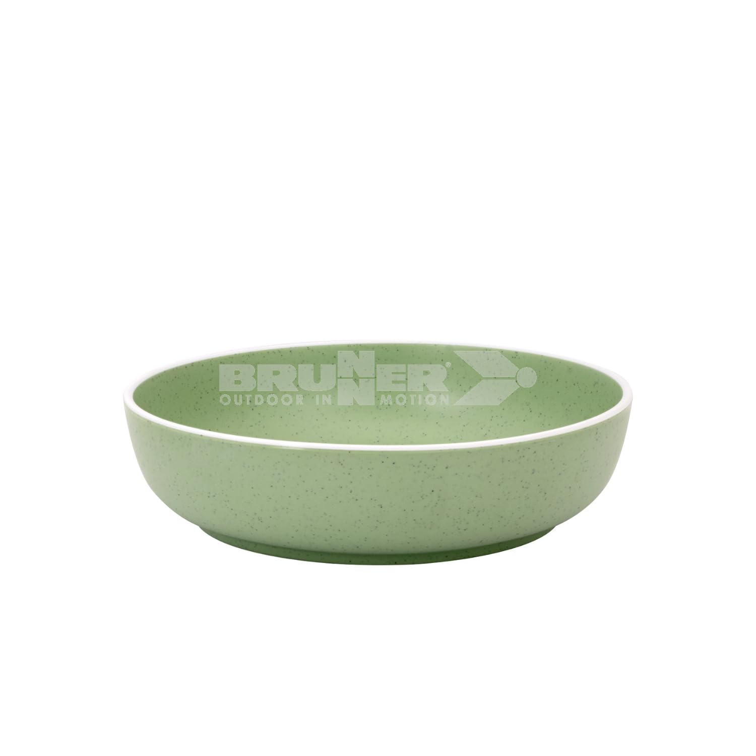 Brunner Stone Touch Melamine 20cm Deep Plate - Dolomit Green