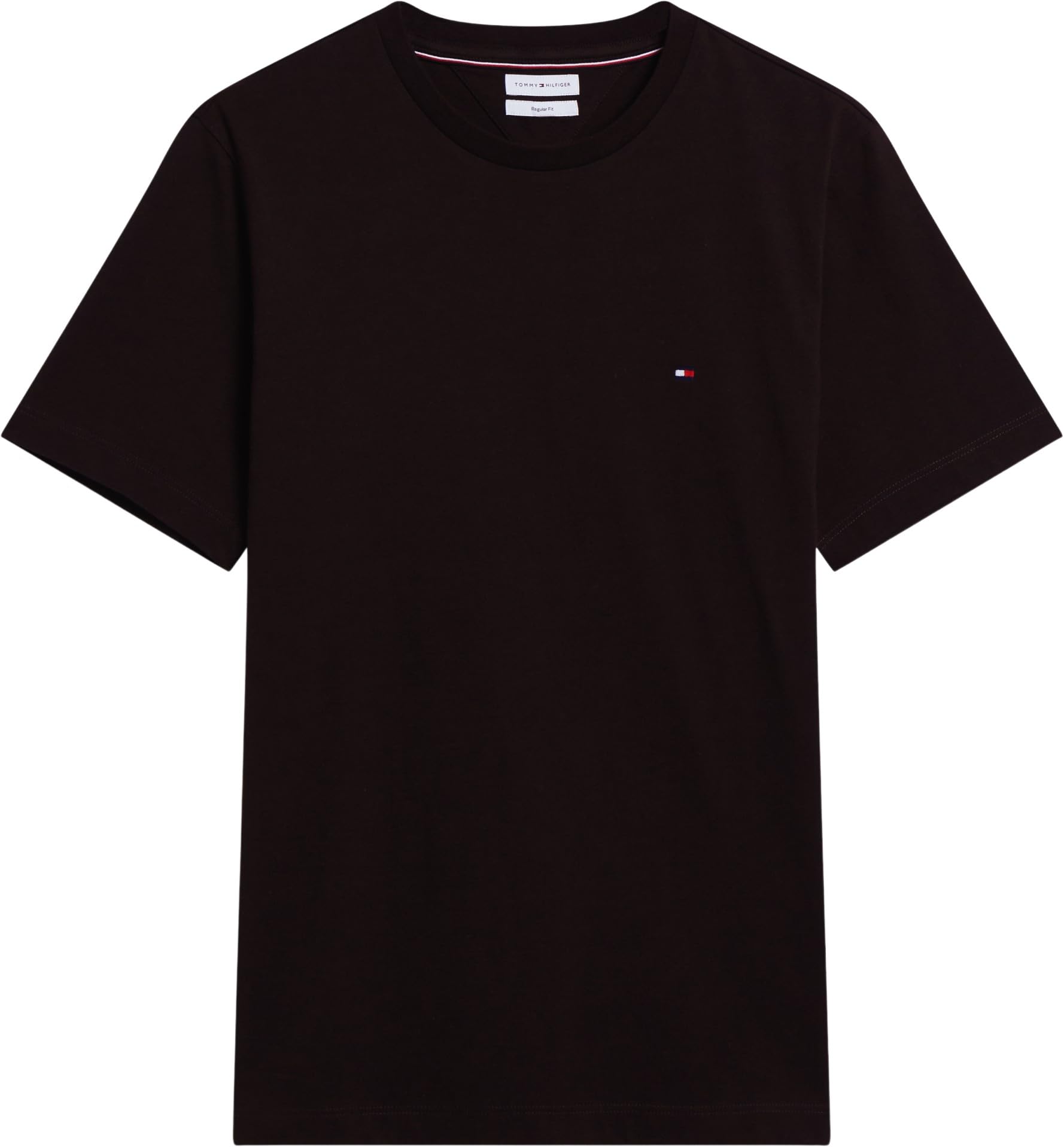 Tommy Hilfiger Camiseta de Manga Corta Hombre Seasonal Solid tee con Cuello Redondo