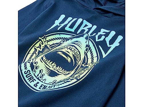 Image of Hurley boys Long Sleeve Hooded Graphic T-shirt