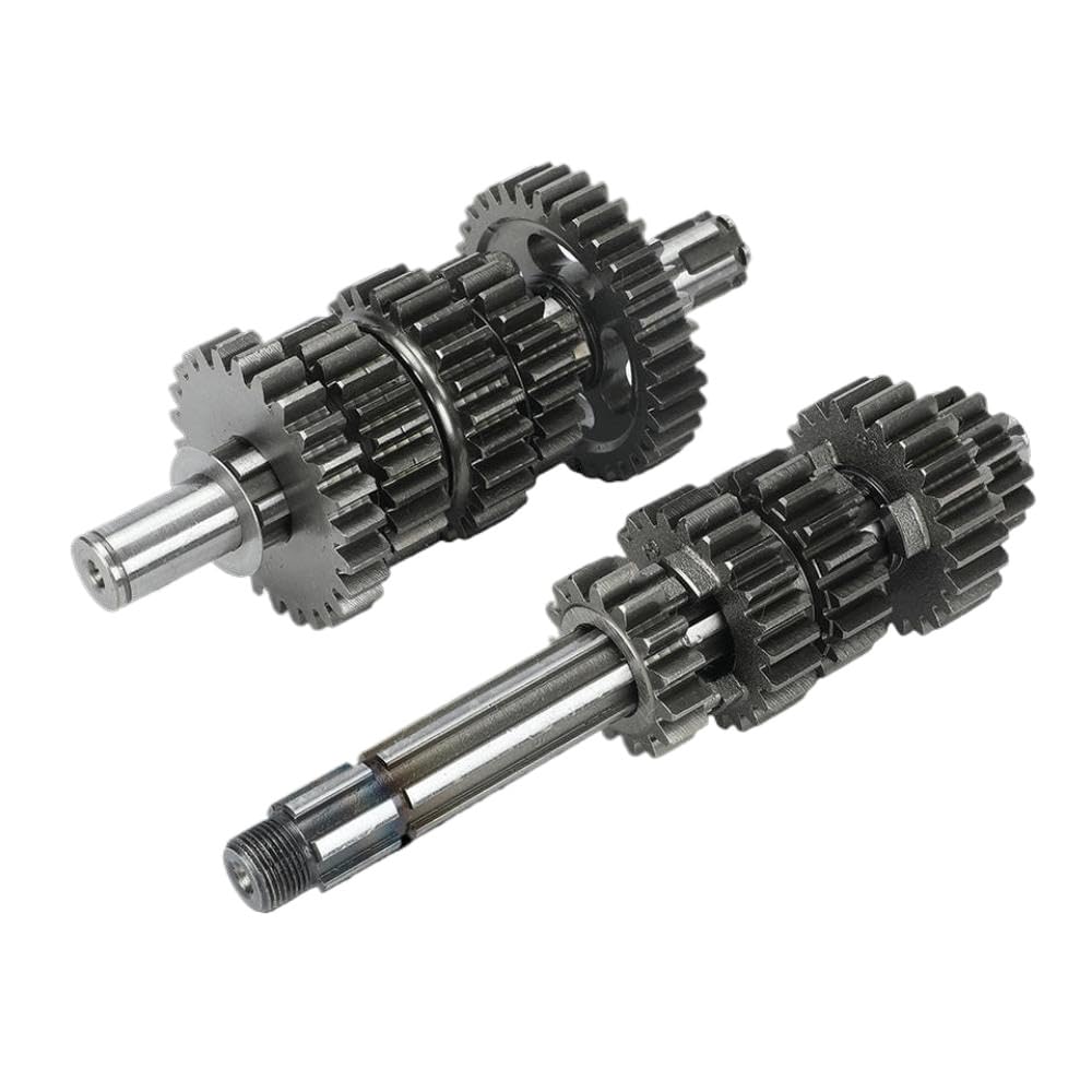 Transmisión Gear Box Main Counter Shaft Kit Compatible con 190cc Dirt Pit Bike ATV Quad Motores