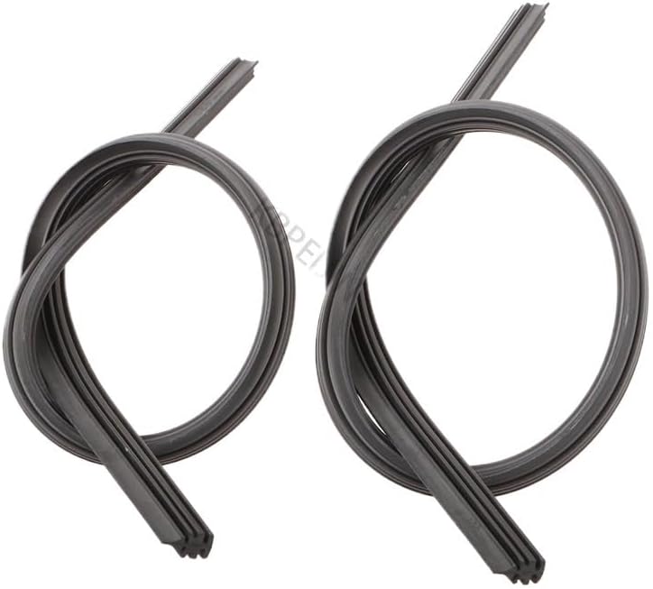 1Set Car Wiper Refill Rubber Strip For Tesla Model X 2020 2021 2022 2023 Wipers Blade Accessories(18 and 28)