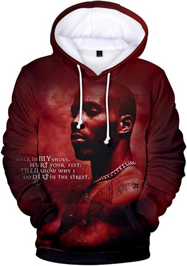 RIP Rapper DMX Hoodie 3D Sweatshirt 