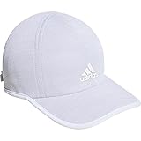 adidas Women's Superlite Prime II Relaxed Adjustable Cap, white/clear grey, One Size