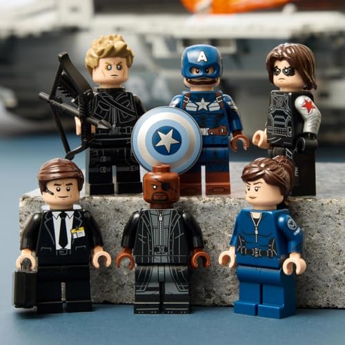 Image of LEGO ǀ Marvel S.H.I.E.L.D. Helicarrier - Collectible Building Set - Gift for Adults - 76354