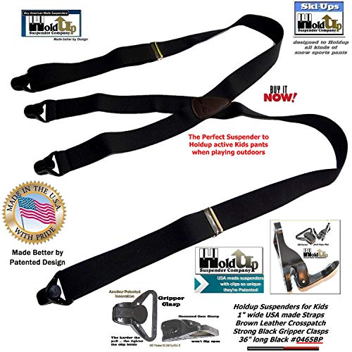 Hold-Up Suspender Company Boys Suspenders for boys with USA Patented Composite Gripper Clasp4