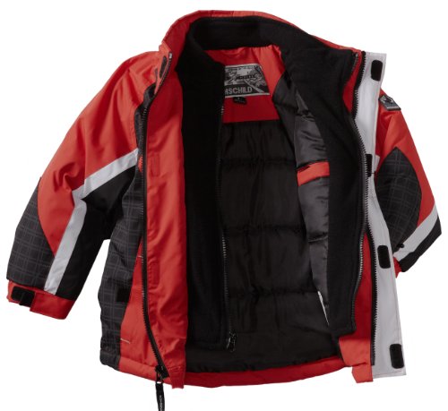 Image of Rothschild Little Boys' Jacket with Plaid Insert And Vestee