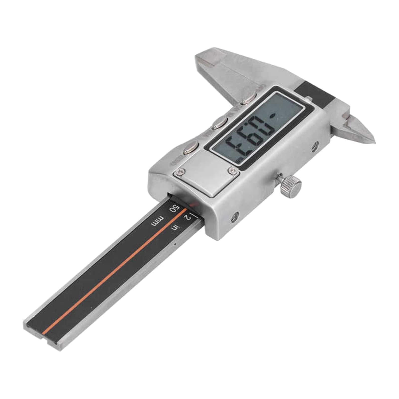 Outil de mesure en acier inoxydable - Micromètres numériques avec grand écran LCD - Outil de mesure pour la maison, le dessin, la physiothérapie pour la fabrication de bijoux, le travail du bois en