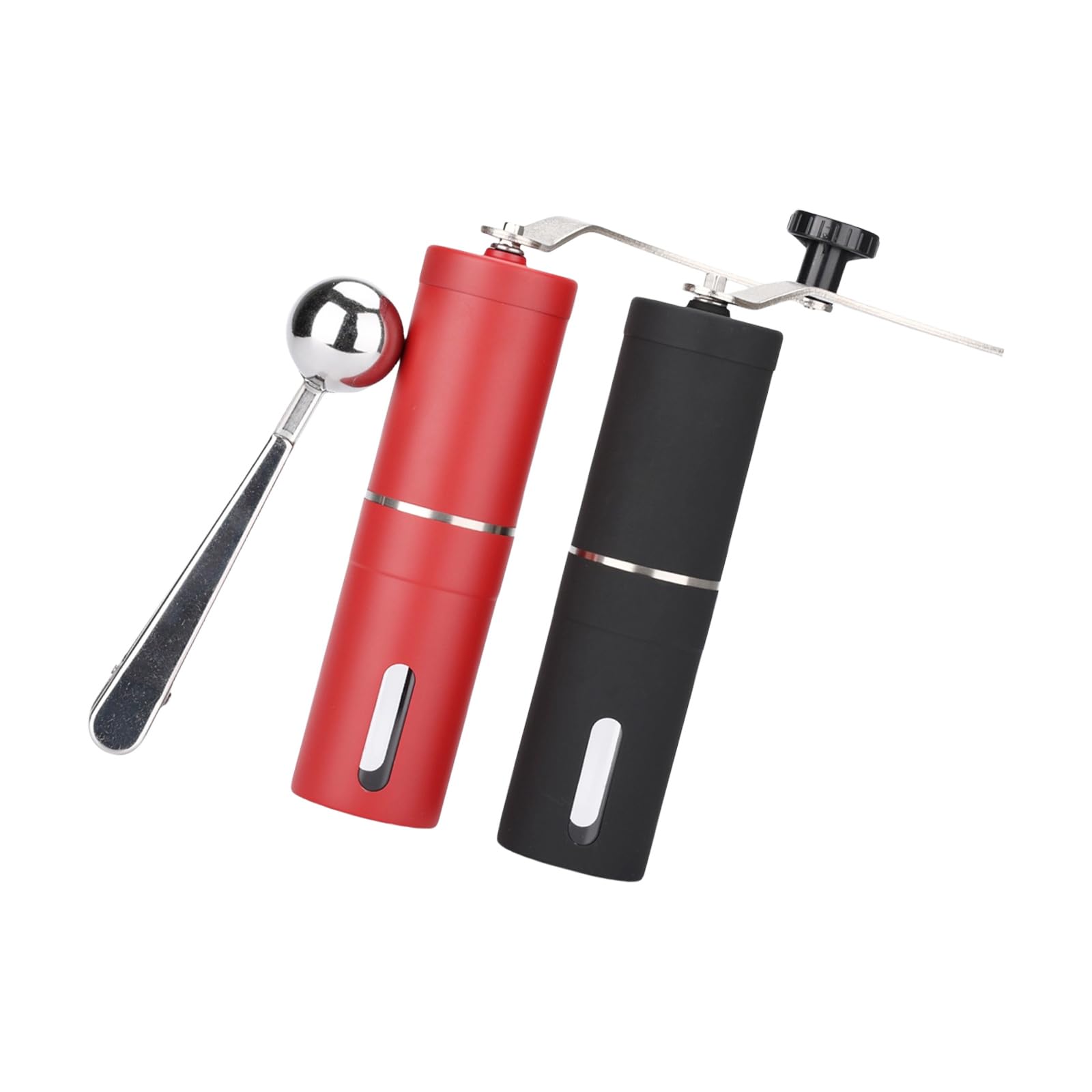 Yhplxyuus Handheld Coffee Grinder Rusts Resistant Ceramic Burr Coffee Mill 304 Stainless Steels Manual Espresso Grinding Machine Portable Mill