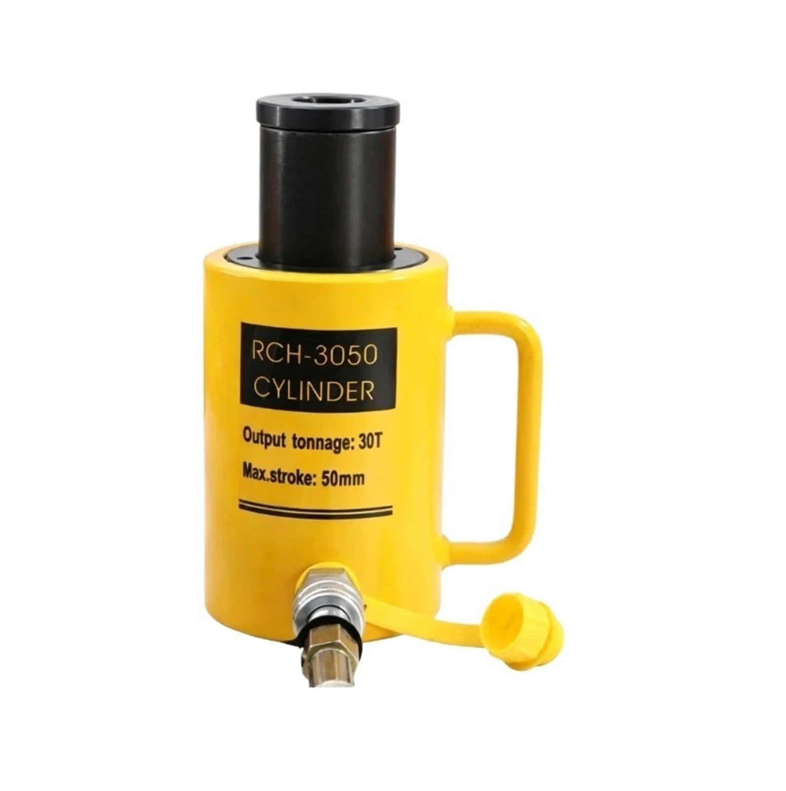 DUOCAI Hydraulic Ram Jack Multi-Section Stroke RCH3050 Hydraulic Hollow Plunger Jack 30 Ton 50mm Hydraulic Hollow Cylinder