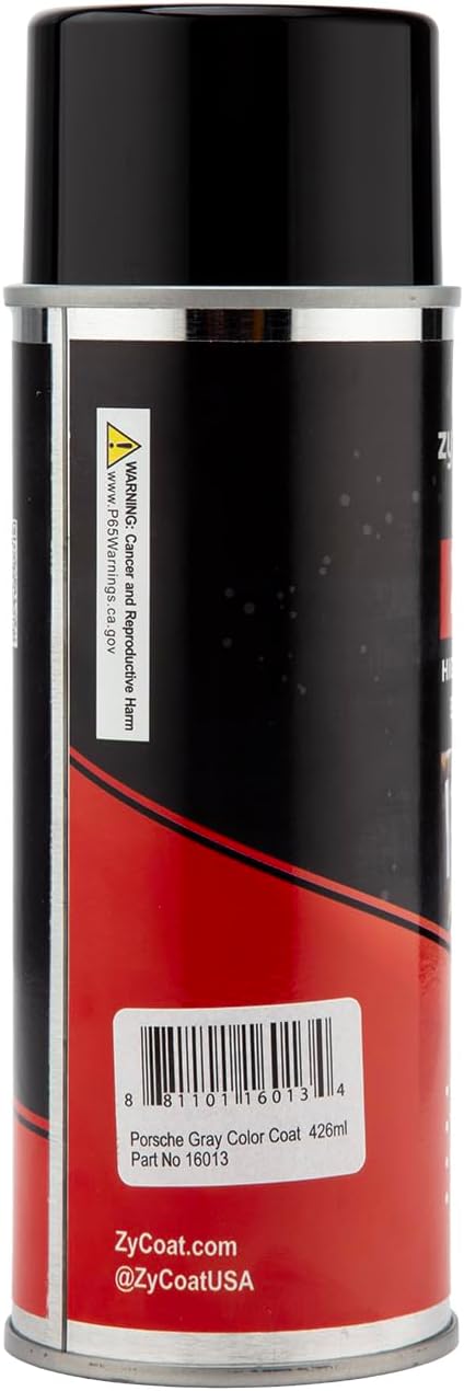 ZyCoat ZyCor 16013 DIY High Temperature Aerosol Coating - Porsche Gray Color Coat, 13 Ounce