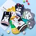 Justay Pack de 5 Calcetines Mujer Divertidos Originales Animales Lindos Estampados Ocasionales...