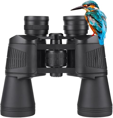 Miniatura 1 de MOCANIO Prismáticos de 20 x 50 para adultos, ocular de 1.063 in con visión nocturna con poca luz, binocular de alta potencia con prisma BAK4 lente
