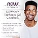 NOW Foods Solutions, Xyliwhite™ Toothpaste Gel, Cinnafresh, Cleanses and Whitens, Clean and Fresh Cinnamon Taste, 6.4-Ounce