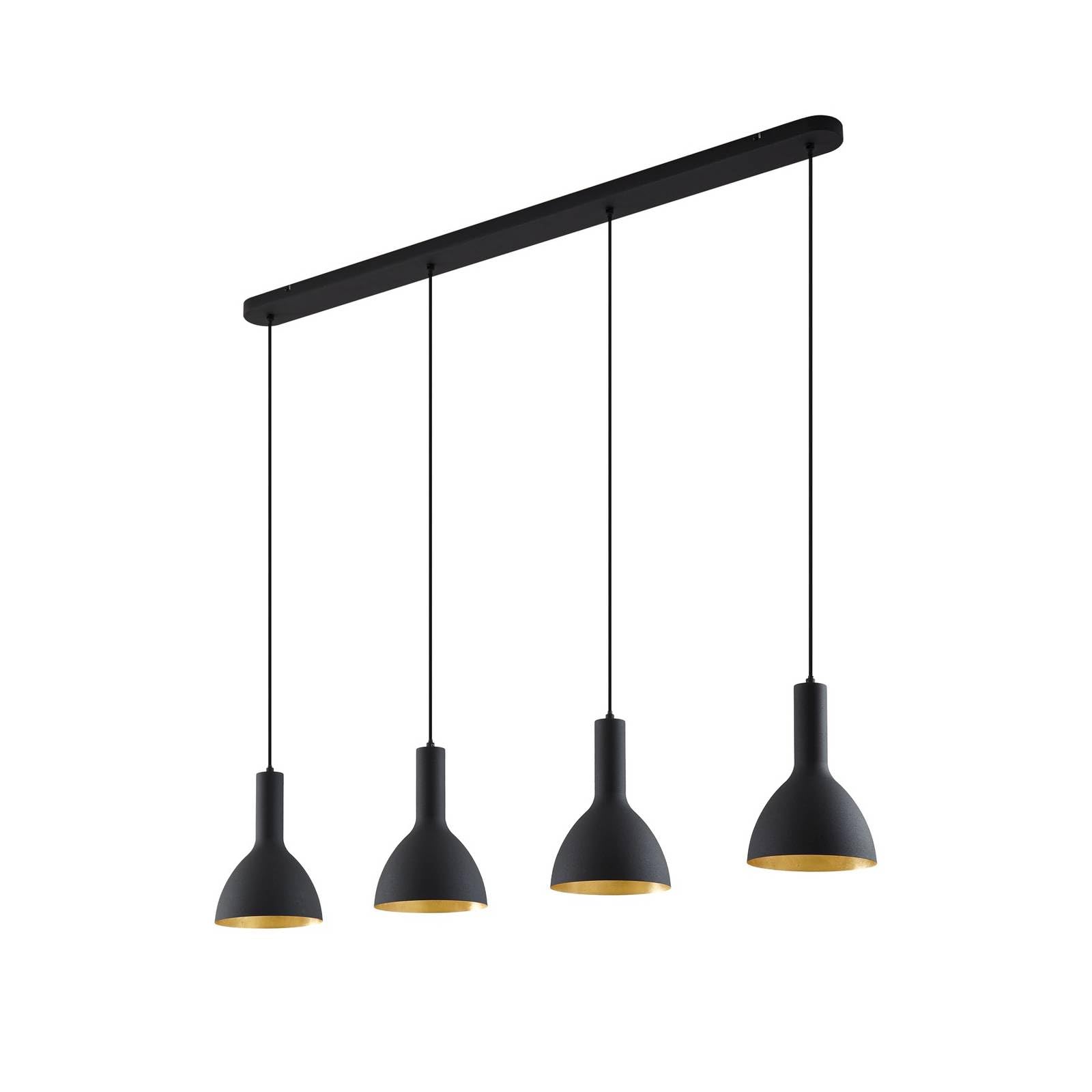 Arcchio Lampada a sospensione dimmerabile (Moderno) colore Nero, in Metallo ad es. Cucina lampada da soffitto plafoniera illuminazione