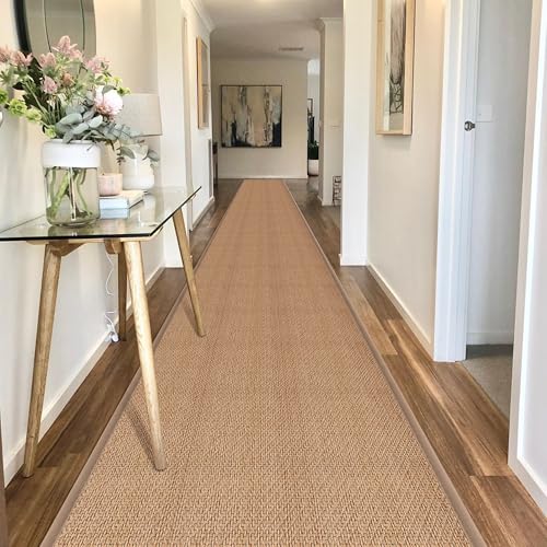 20ft Natural Jute Runner Rug