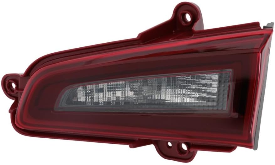 KarParts360 For Kia Telluride 2020 21 22 23 2024 Back Up Light Passenger Side | Red, Clear Lens | ABS Plastic Housing | PMMA Plastic Lens | With Bulbs | Replacement For KI2803146 | 92404S9000