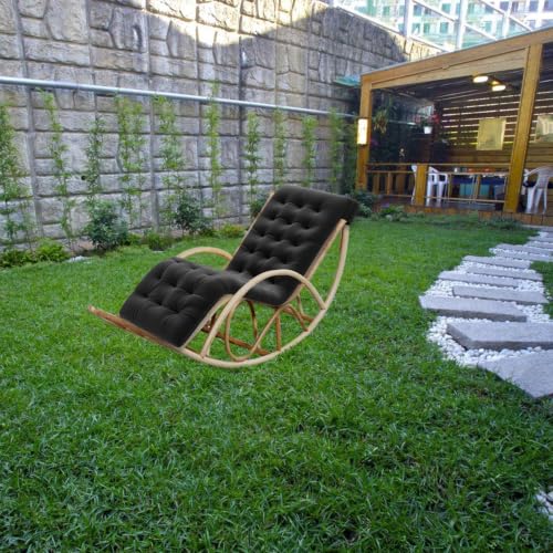 Cojín elástico para tumbona de jardín y asientos de terraza transpirable 7