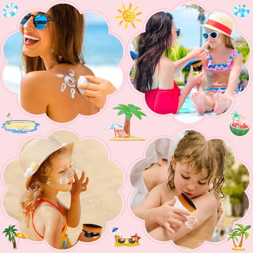 TurnOnLove Unscreen Applicator,Sunscreen Brush Applicator,Kids Sunscreen Lotion Applicator Brush,Precision Soft Bristle with Protective Case Applicator for Concealer(2PCS)