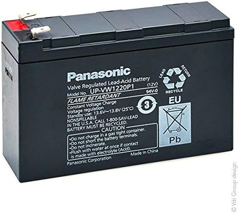Аккумулятор panasonic up vw1220p1