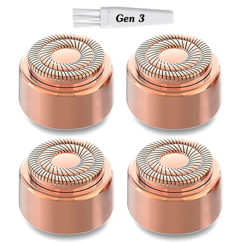 Replacement Heads Generation 3 for Flawless Facial Hair Remover Gen 3 Double Ring Replacement Blades for Flawless Gen 3 Device Only