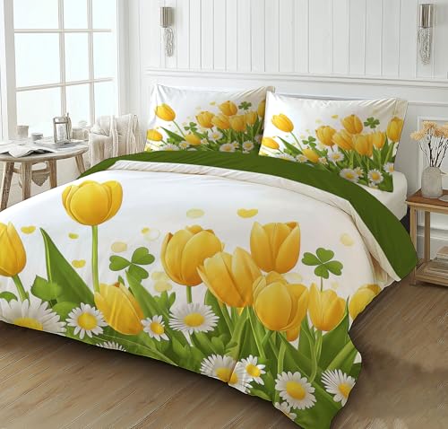 Housse de couette 140x200 enfant matcha green parure de lit microfibre style anime