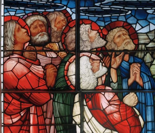 Affiche toile Edward Burne Jones l'Ascension tableau déco murale 60x90