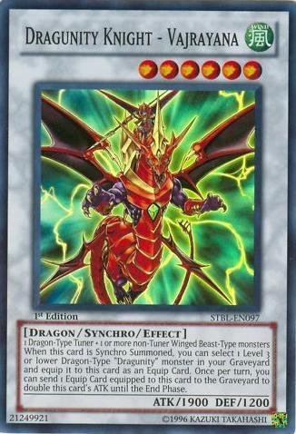 yugioh dragunity cards Amazon.com: Yu-Gi-Oh! - Dragunity Knight - Vajrayana (STBL-EN097) -  Starstrike Blast - 1st Edition