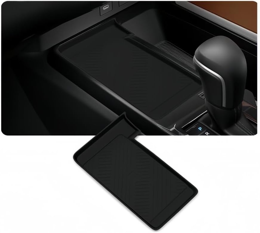 Piece Center Console Wireless Charging Mat Compatible with New Camry 2025 2026 XV80 Silicone Wireless Charging Protective Mat Pad
