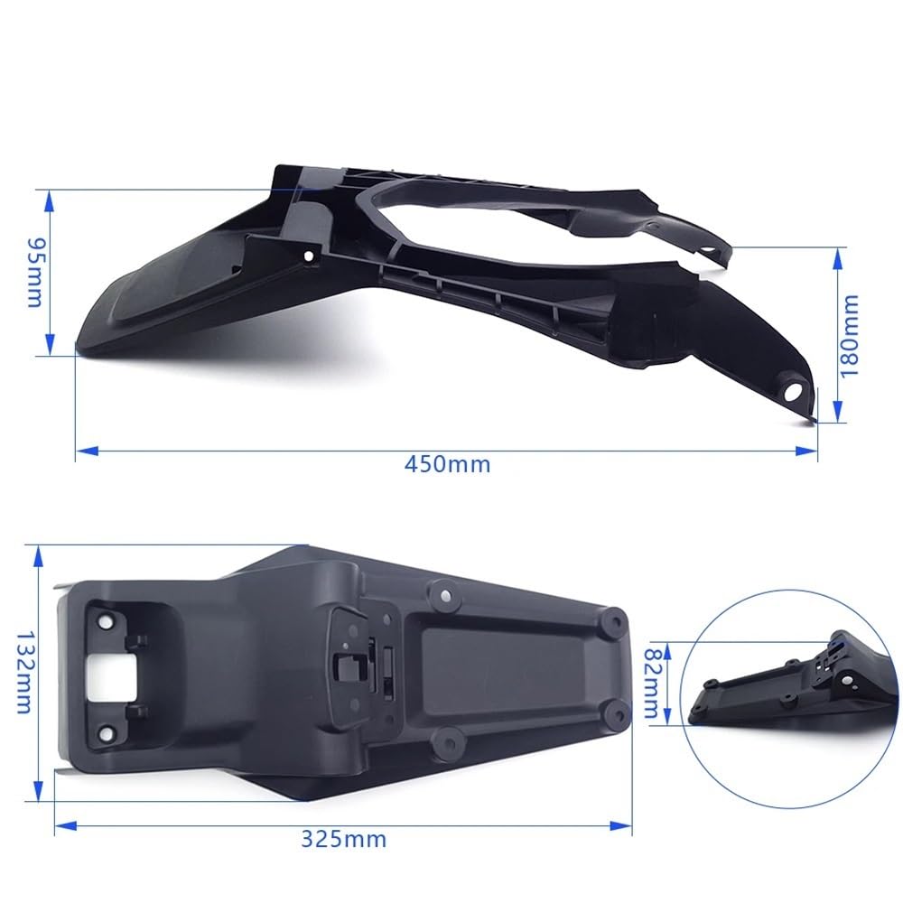 Pasuje do HUSQVARNA FE250 FE350 TE150 TE300 FE450 FE501 Tylny błotnik motocyklowy LED Tylne światło Błotnik motocykla terenowego Motocross(1 Kit)