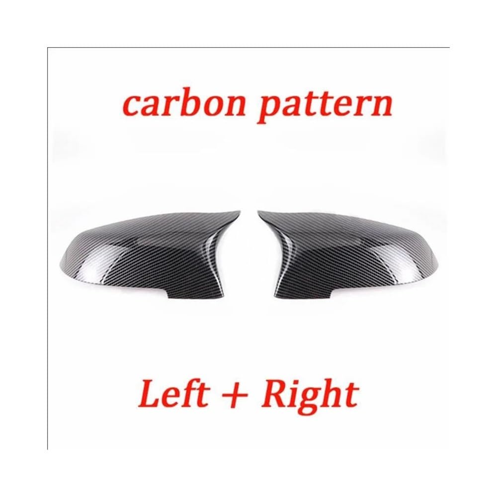 Coques De Rétroviseurs Latéraux Style Fibre De Carbone Pour BMW Série 5, 6, 7 – Compatible F10, F11, F18, F07, F06, F12, F13, F01, F02 – Paire Gauche/droite