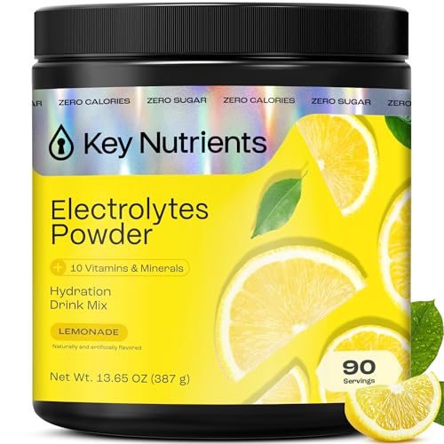 50% coupon - Key Nutrients Multivitamin Electrolytes Powder, Lemon, 90 servings