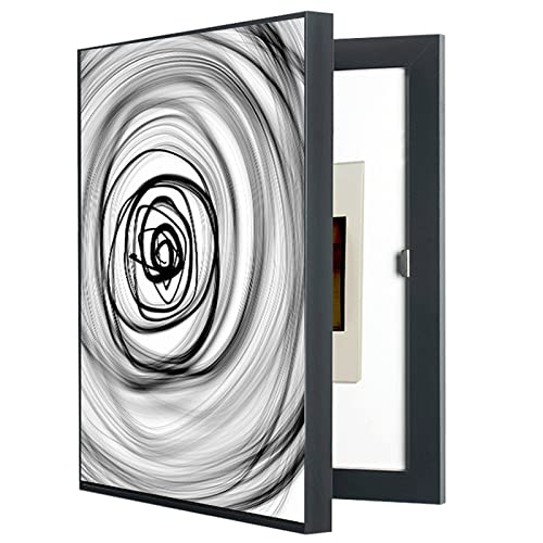 Peinture décorative pour boîte de distribution 40x50 cache-compteur élégant