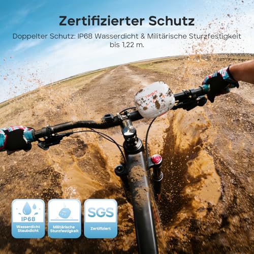 Tribit StormBox Micro 3 Bluetooth Lautsprecher, 13 W XBass Sound – Ansicht 3