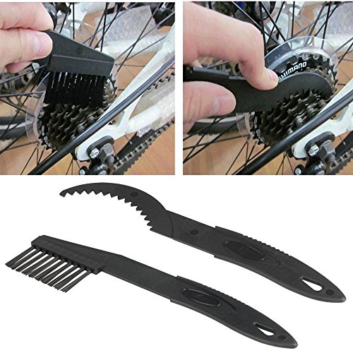 KOBWA Bicycle Chain Cleaner, Quick Clean Cycling Bicycle Bike Chain Cleaner Tool Machine Brushes Cyclone Chain Scrubber Gear Brush Kits for Road Bikes Bicycle Cycling Mountain Bike MTB - Thumbnail 7