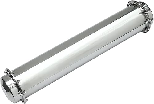 Time Capsule - Contenedor de cápsula de acero inoxidable resistente a la corrosión de 23.6 pulgadas (23.6 in), resistente al agua, para regalo de